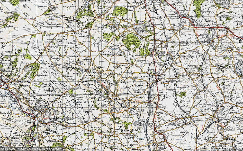 Old Map of Littlemoor, 1947 in 1947