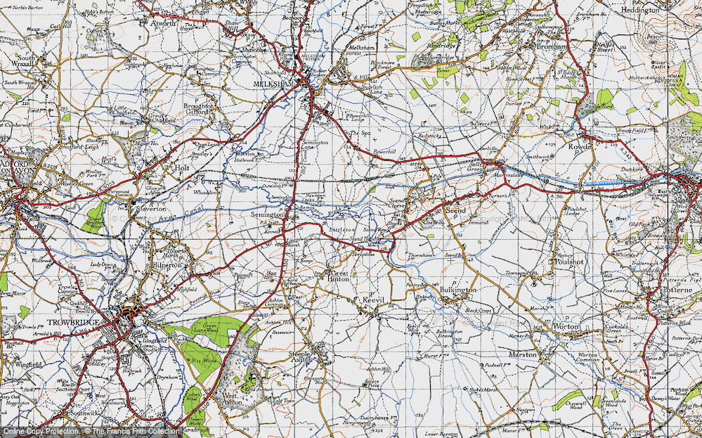 Old Map of Littleton, 1940 in 1940