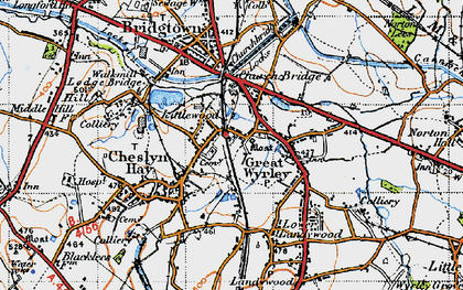 Old map of Littlewood in 1946