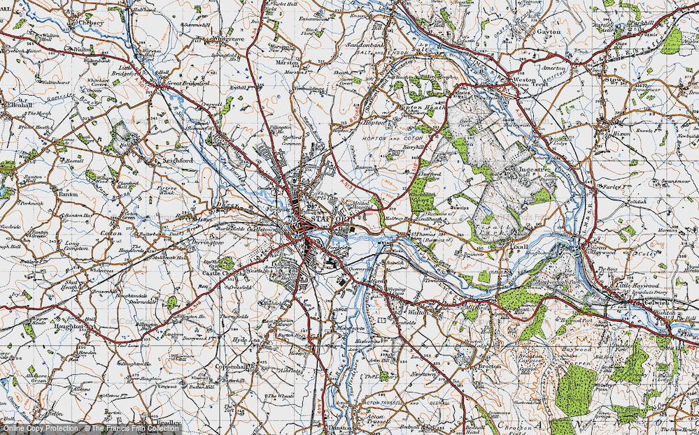 Old Map of Littleworth, 1946 in 1946