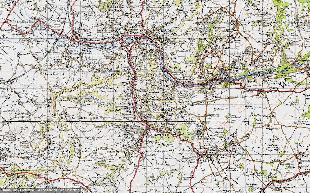 Old Map of Littleworth, 1946 in 1946