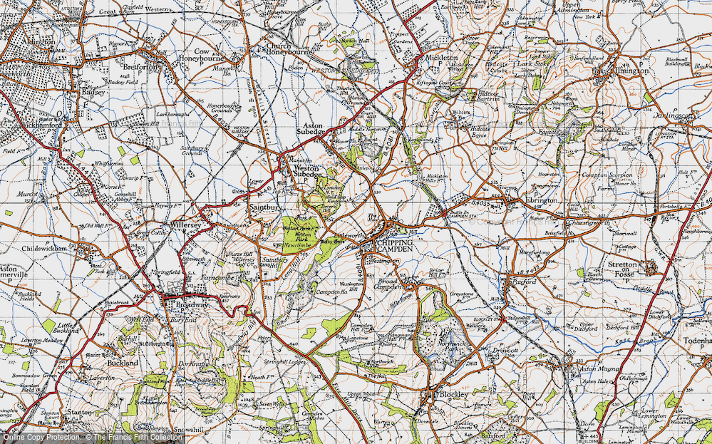 Old Map of Littleworth, 1946 in 1946