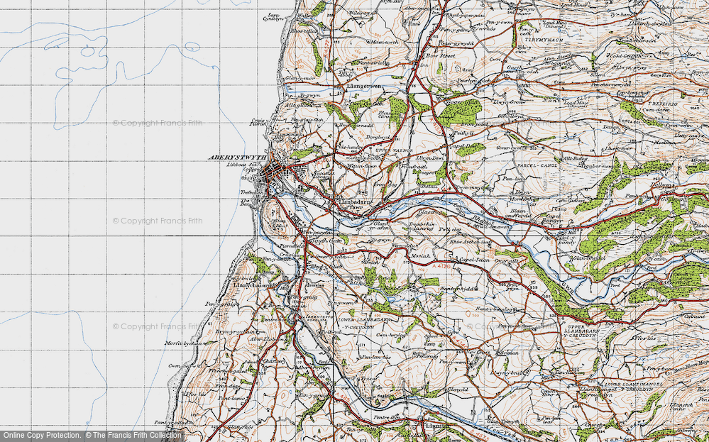 Llanbadarn Fawr, 1947