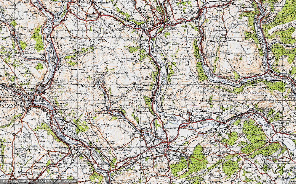 Llanbradach, 1947