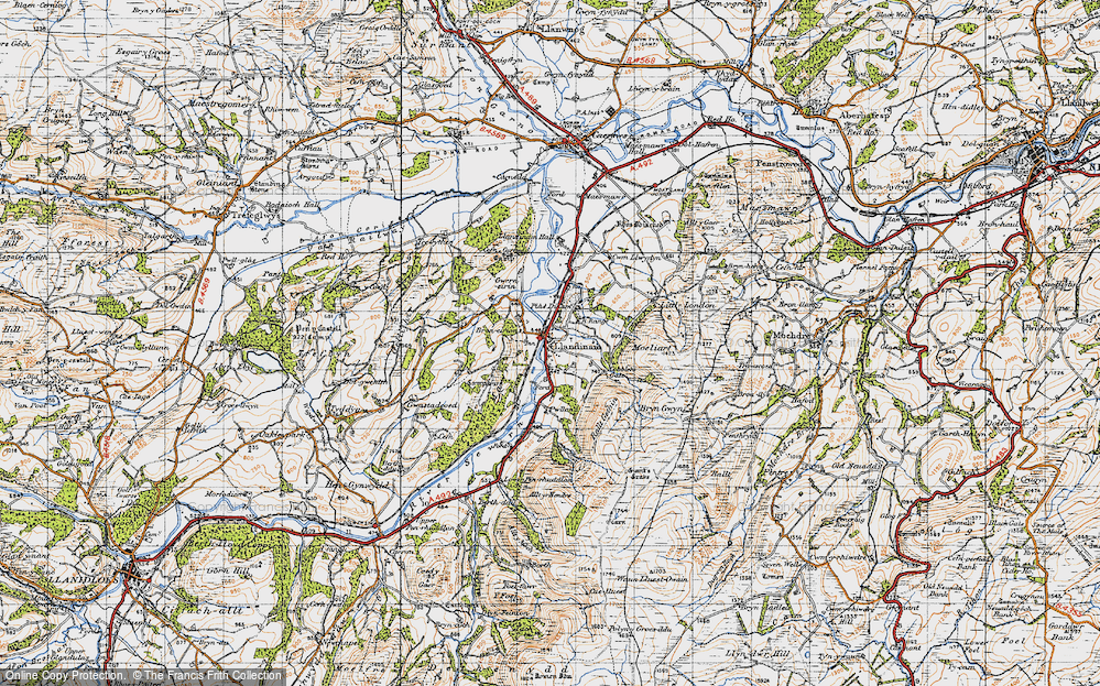 Llandinam, 1947