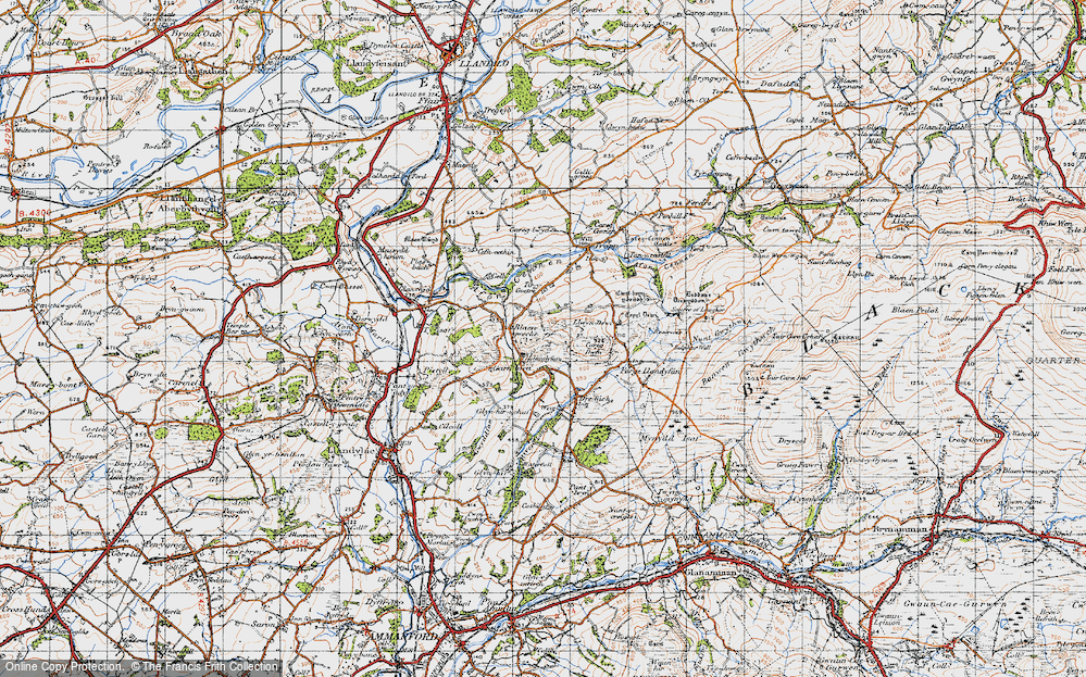 Llandyfan, 1947