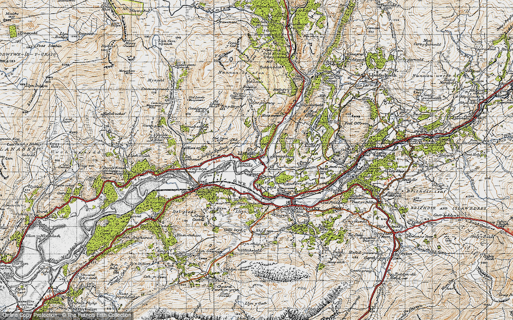 Llanelltyd, 1947