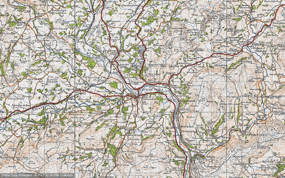 Llanelwedd, 1947