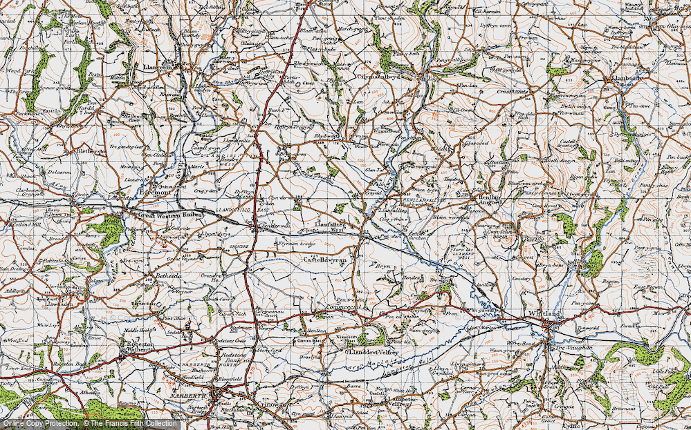 Llanfallteg West, 1946