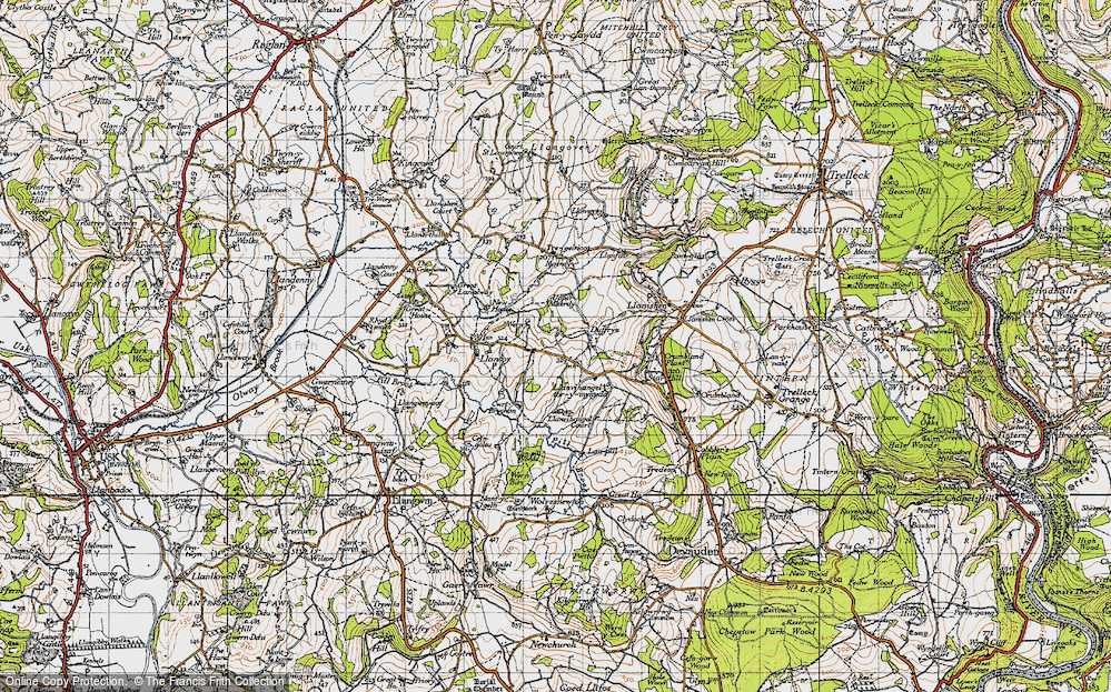 Llanfihangel Tor y Mynydd, 1946