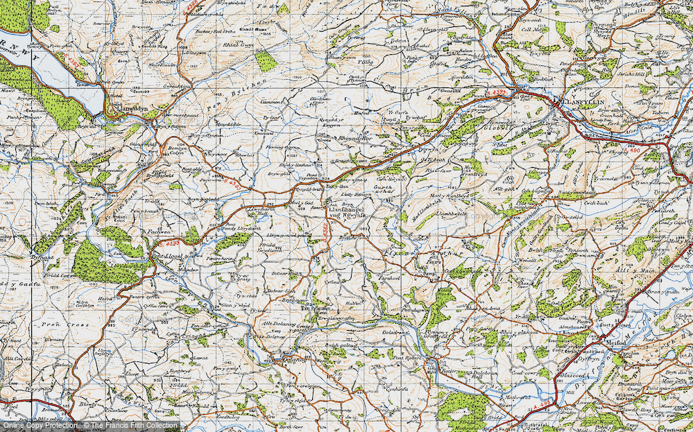 Llanfihangel-yng-Ngwynfa, 1947