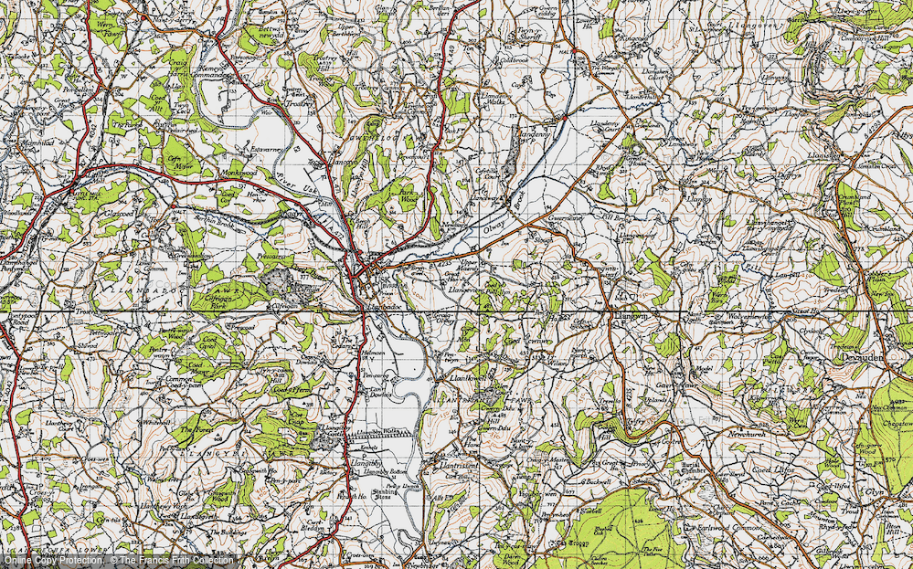 Llangeview, 1946