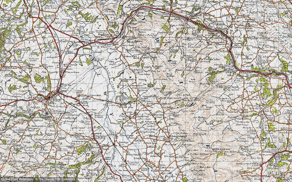 Llangwyfan, 1947