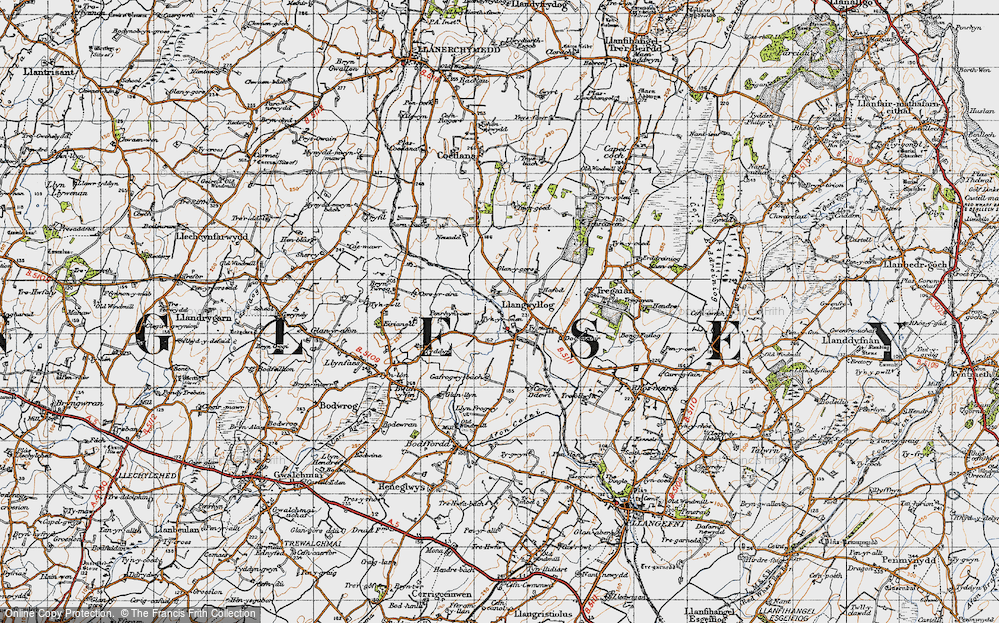 Llangwyllog, 1947