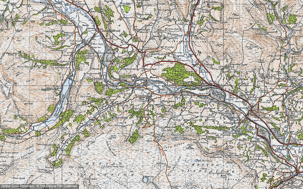 Llangynidr, 1947