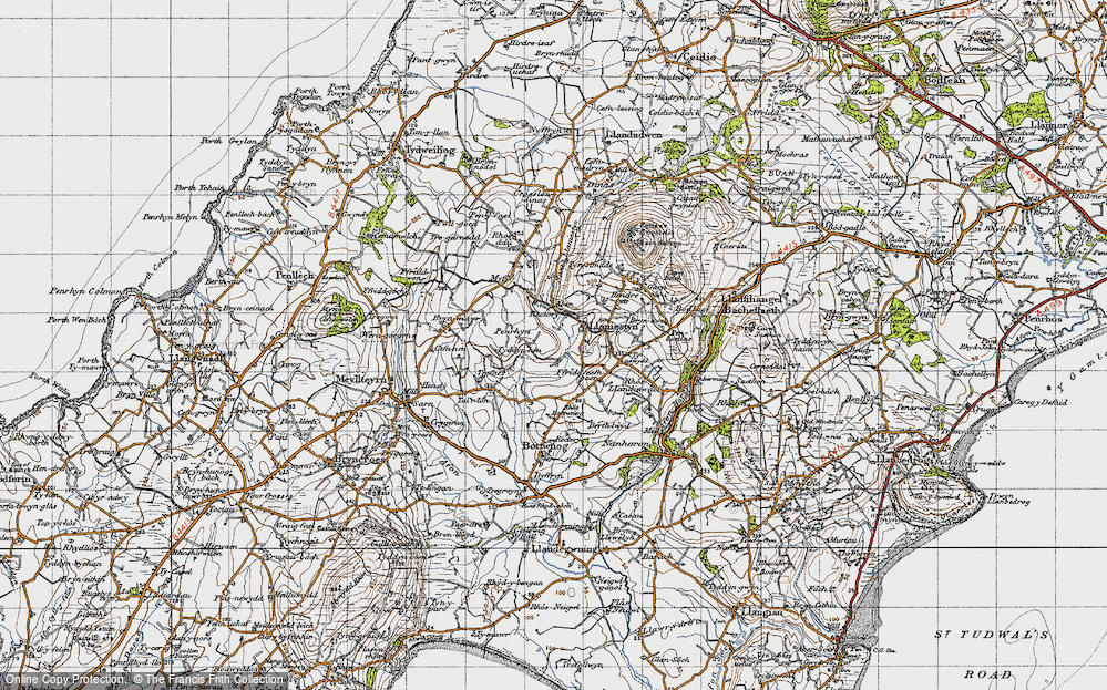 Llaniestyn, 1947