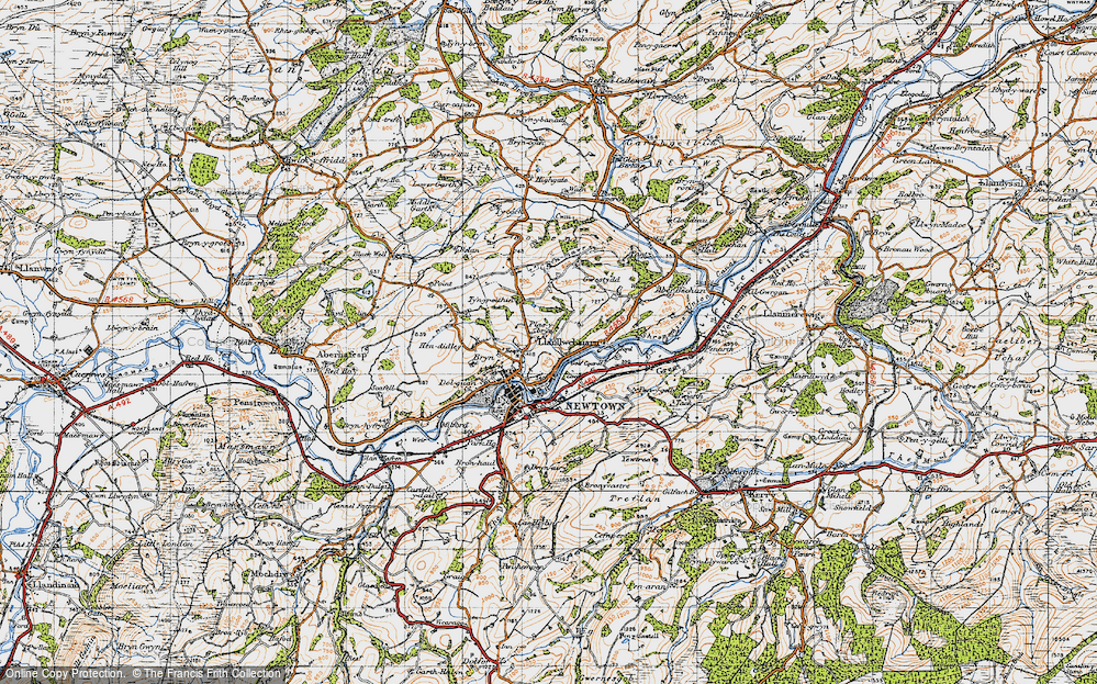 Llanllwchaiarn, 1947