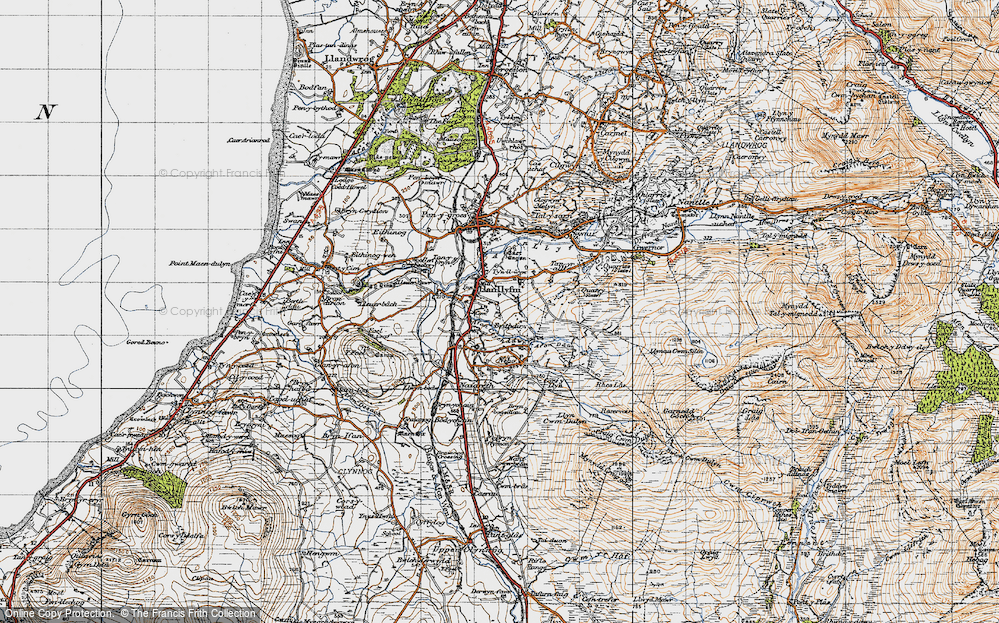 Llanllyfni, 1947