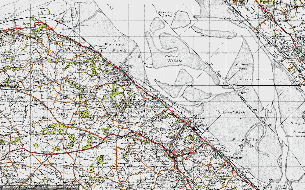 Llannerch-y-môr, 1947