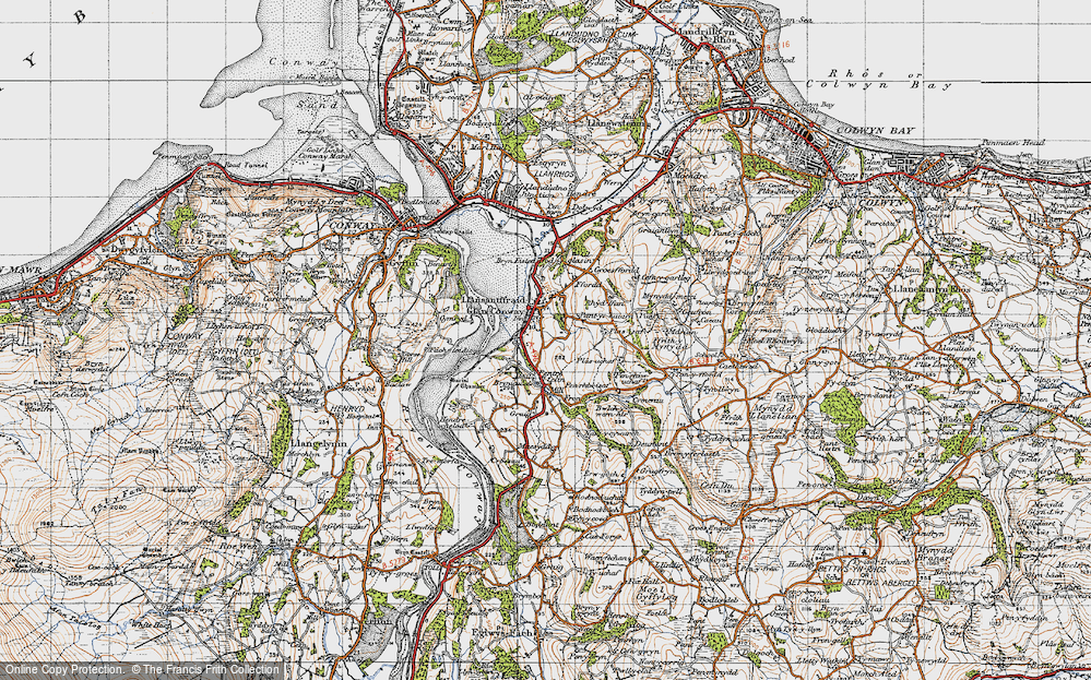 Llansanffraid Glan Conwy, 1947