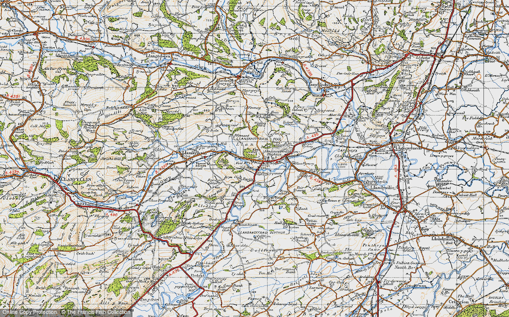 Llansanffraid-ym-Mechain, 1947