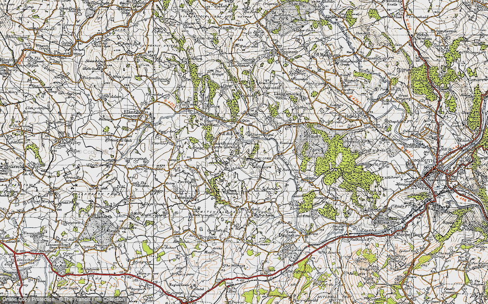 Llanvihangel-Ystern-Llewern, 1946