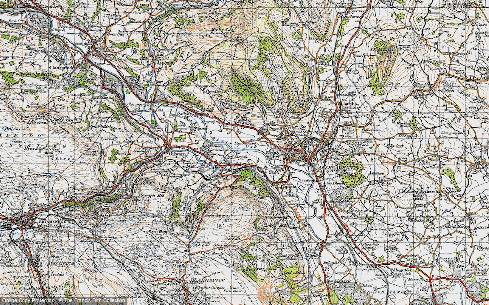 Llanwenarth, 1947