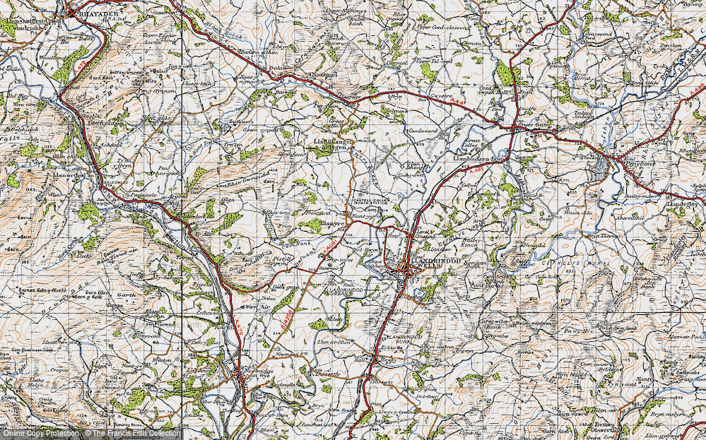 Llanyre, 1947