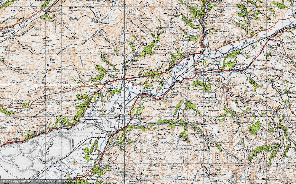 Old Map of Llugwy, 1947 in 1947