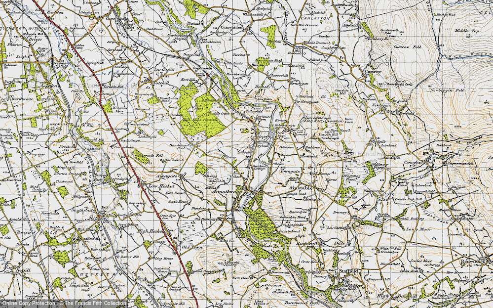 Old Map of Lockhills, 1947 in 1947