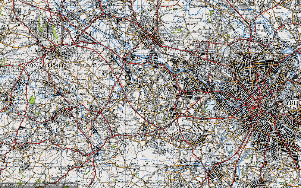 Old Map of Londonderry, 1946 in 1946