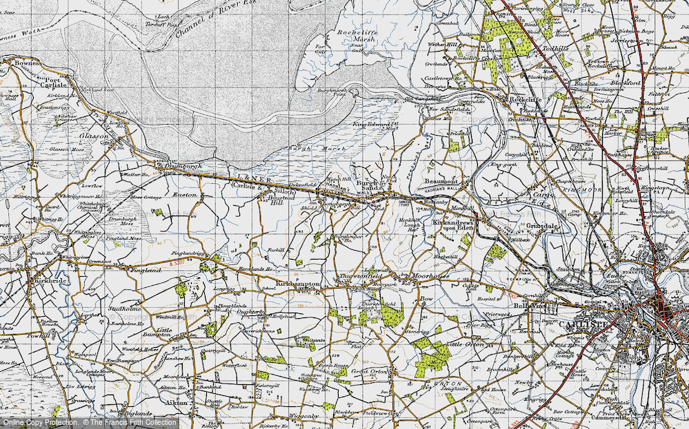 Old Map of Longburgh, 1947 in 1947