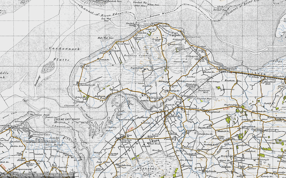 Old Map of Longcroft, 1947 in 1947