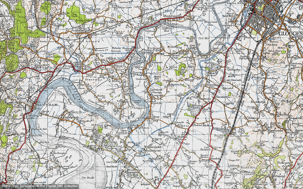 Old Map of Longney, 1946 in 1946
