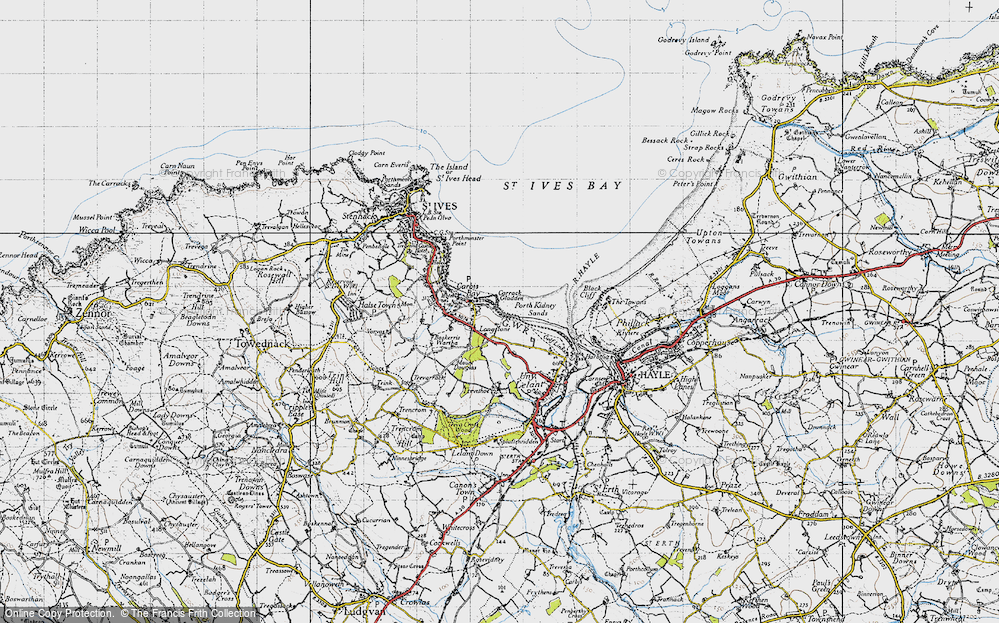 Old Map of Longstone, 1946 in 1946