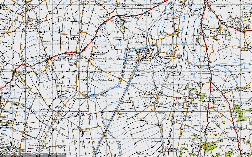 Old Map of Lordsbridge, 1946 in 1946