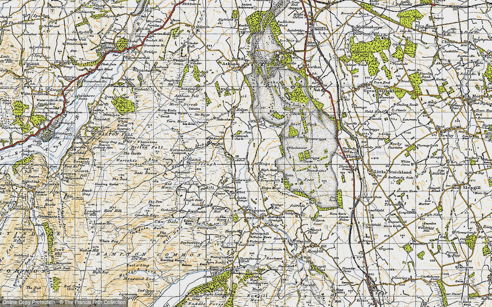 Old Map of Low Knipe, 1947 in 1947