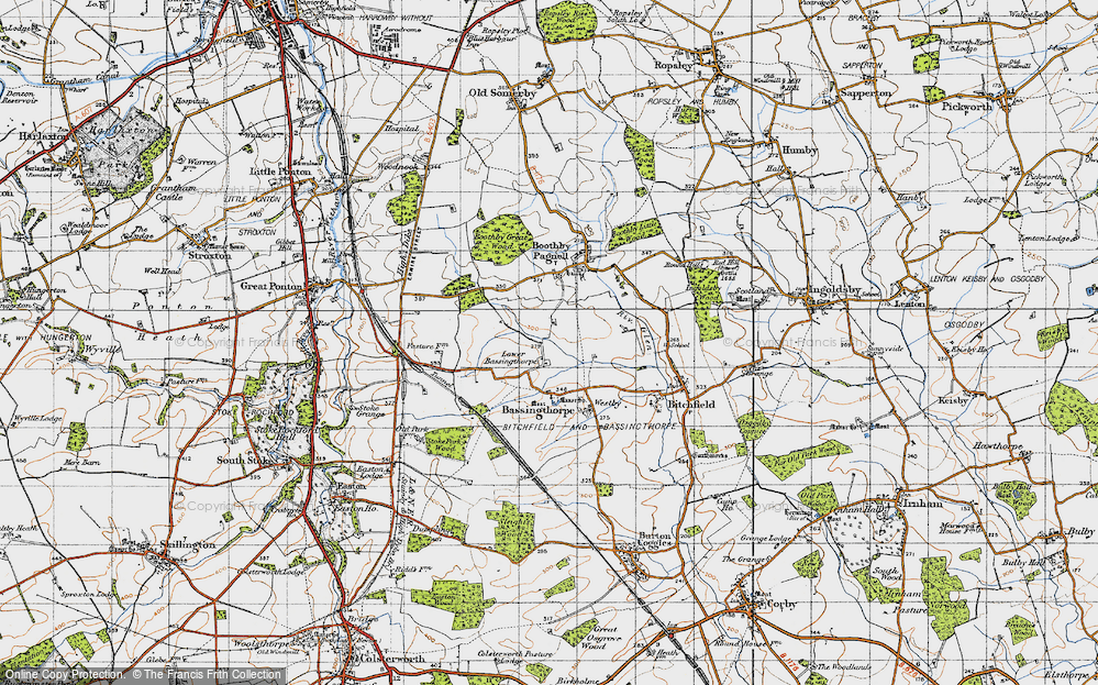 Lower Bassingthorpe, 1946