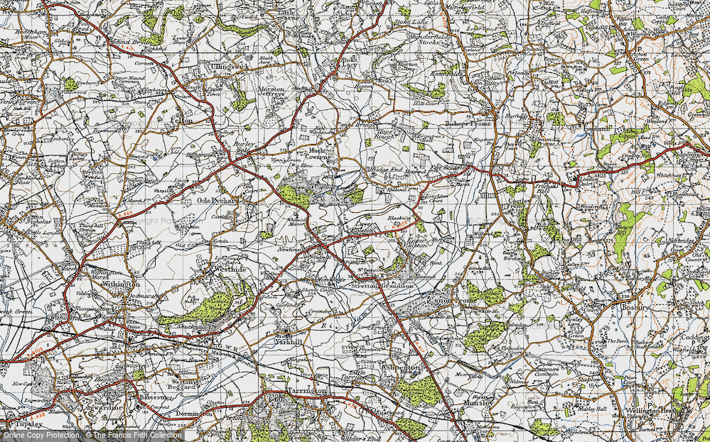 Old Map of Lower Egleton, 1947 in 1947