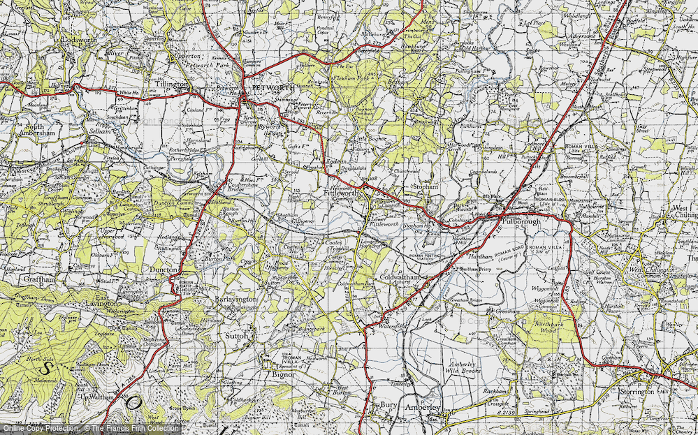 Old Map of Lower Fittleworth, 1940 in 1940