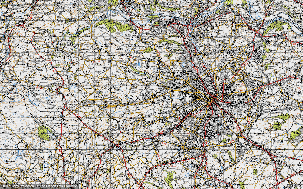 Old Map of Lower Grange, 1947 in 1947