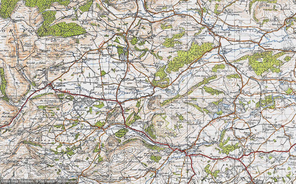 Lower Harpton, 1947