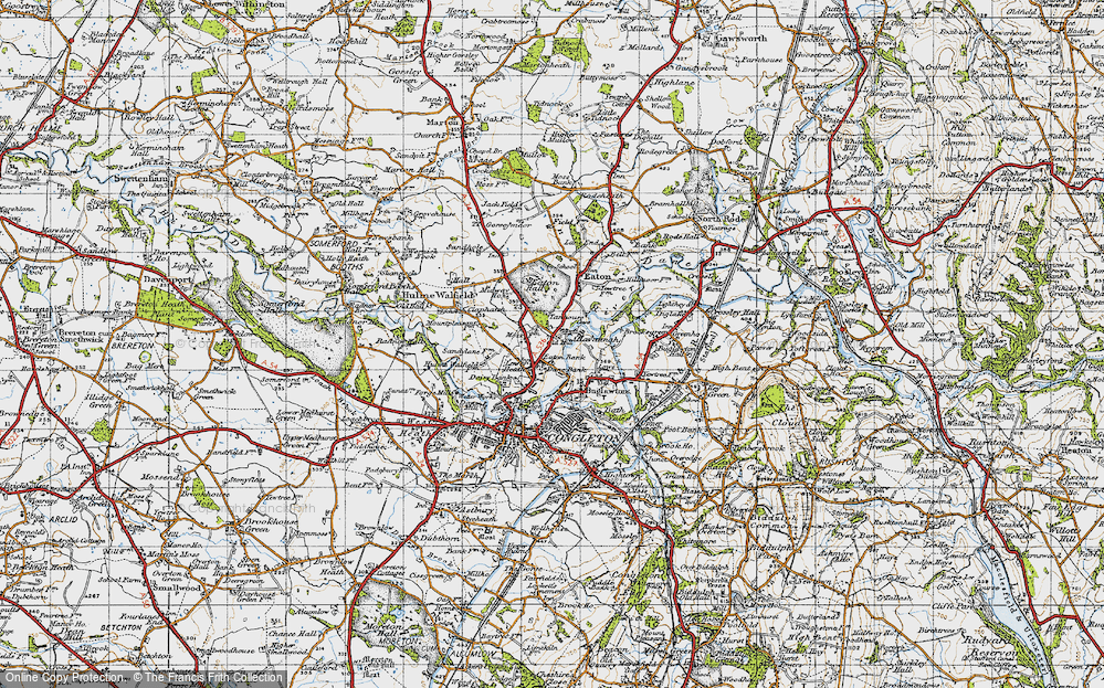 Old Map of Lower Heath, 1947 in 1947