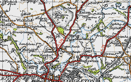 Old map of Lower Heath in 1947