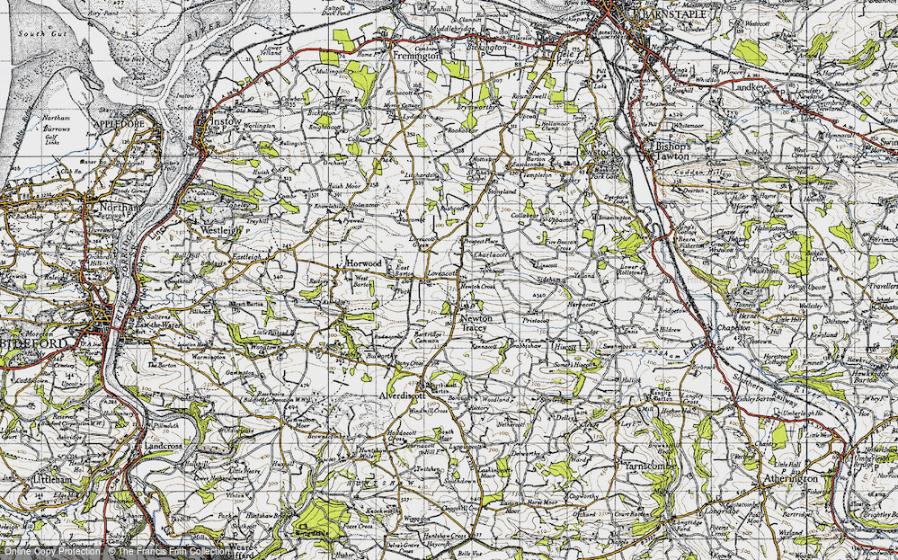 Lower Lovacott, 1946