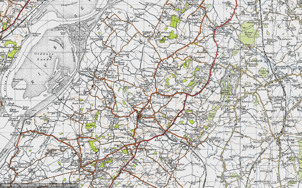Old Map of Lower Morton, 1946 in 1946