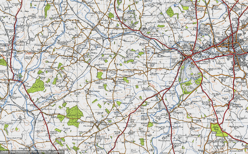 Old Map of Lower Norton, 1947 in 1947