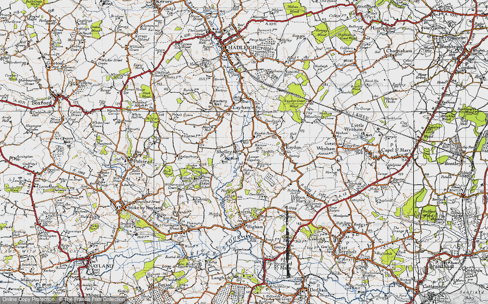 Lower Raydon, 1946