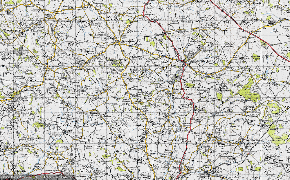 Old Map of Lower Strode, 1945 in 1945