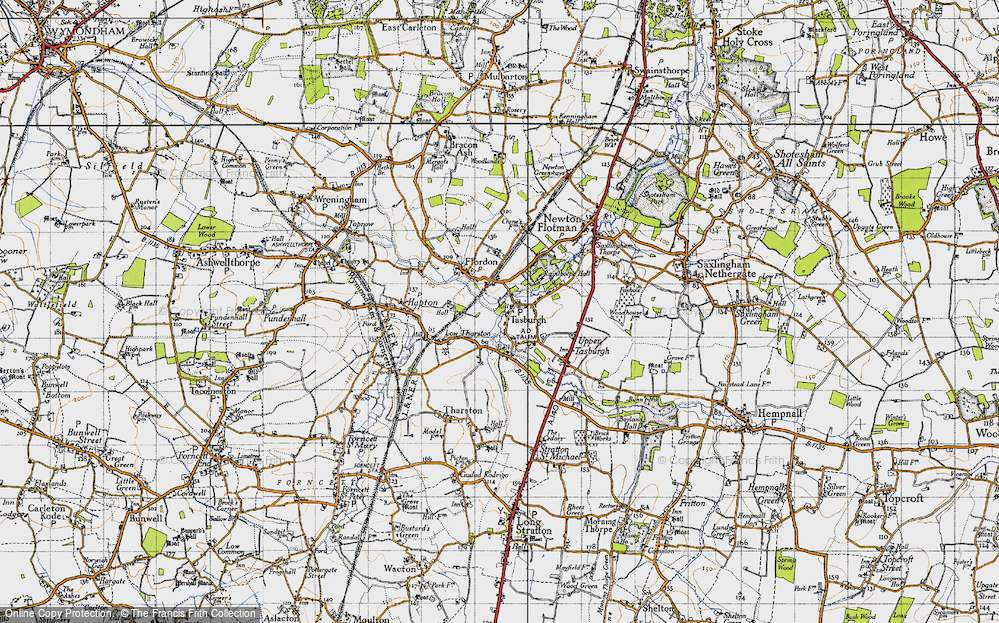 Lower Tasburgh, 1946